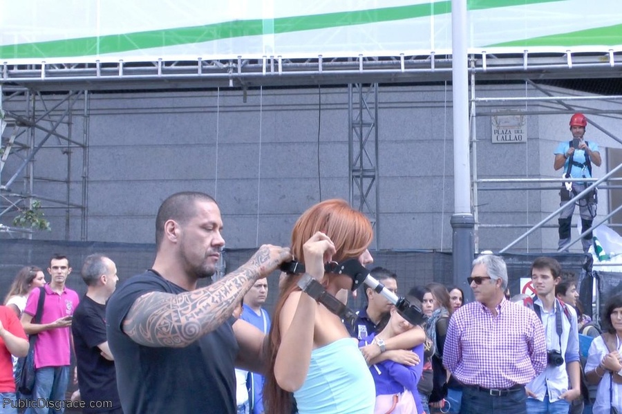 Leggy chica with long hair is led around in - XXX Dessert - Picture 12