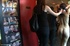 Before she is fucked in a van, then in a video store, a slave is bound