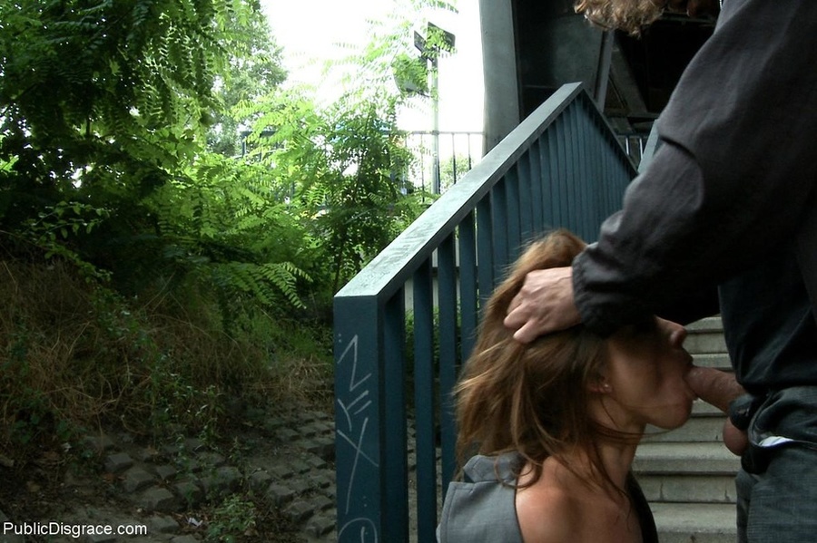 Topless girl with bound breasts is anally f - XXX Dessert - Picture 5