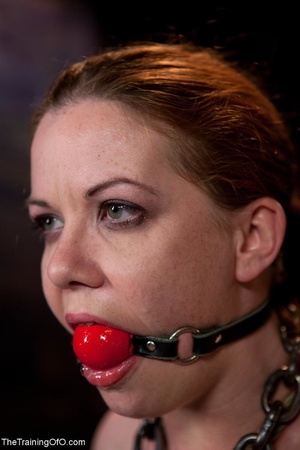 Ball-gagged bitches are tossed over knee - XXX Dessert - Picture 7