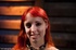 Punk chick with striking red hair looks so sexy when suspended in the