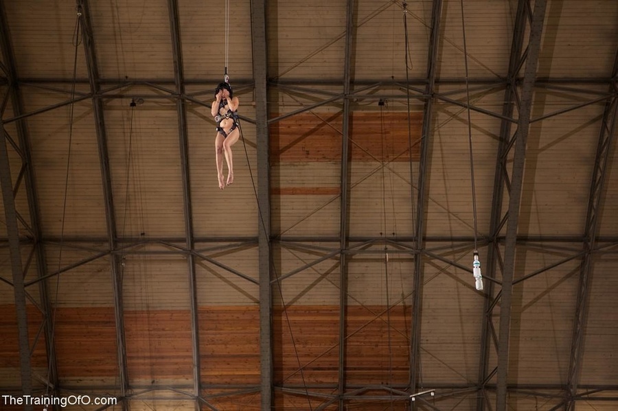 During slave training in a large warehouse, - XXX Dessert - Picture 6