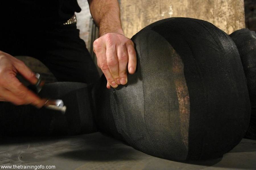 Goddess is bound with vet wrap during slave - XXX Dessert - Picture 10