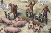 These nasty bitches live now with the pigs of the tribe. Island Adventure