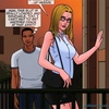 Blondie with glasses just wants a big dick in her tight butt. Bad Lieutenant