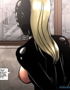 Blonde slave has two dildos stuck in her sexy and tight holes. A Tale