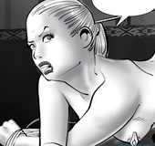 Pretty gal in ropes gets a nasty sex toy up her tight ass. Agnes Beauvais
