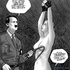 Blonde gal in bondage gets whipped by Adolf Hitler. Agnes Beauvais by