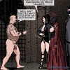Poor ebony slut needs to swallow a huge load of warm sperm. Prison Horror