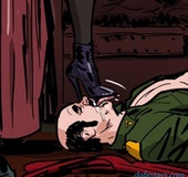 Humiliated colonel is ready to lick Marquesa's twat right now. Prison
