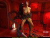 Skinny babe gets fucked and facialized by a a horny alien
