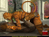 Horny bear fucks a female tiger slut with passion