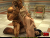 Blonde hermaphrodite and a beast sharing a Egyptian slut