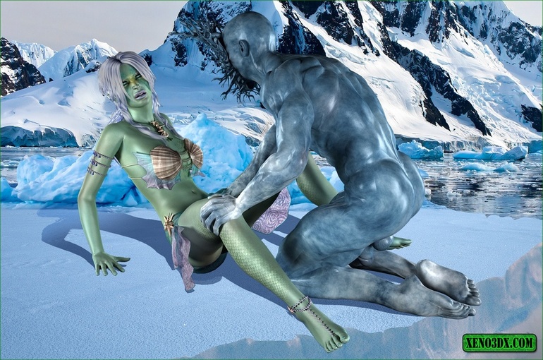 Iceman fucking a green slut with so much passion - Picture 3