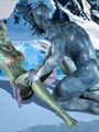 Iceman fucking a green slut with so much - Picture 3