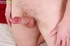 Pouty surfer boy stroking his huge cock and showing off his hairy ass