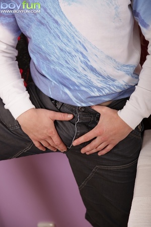 Ripped sexy Marcel fucks himself deep in the ass with big fat dildo - XXXonXXX - Pic 4