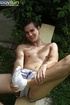 Come and join this pervert lad in his masturbation session in the back