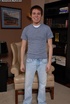 Look at the cute pervert smile of this young prick as he does it in his