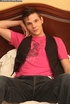 Sexy guy poses on his bed and shows the delicious ass