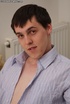 Watch as this dude gets a load of cum on his face
