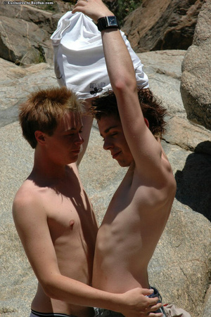 Hot gay couple have great sex at an outdoor resort - XXXonXXX - Pic 5