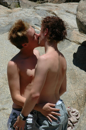 Hot gay couple have great sex at an outdoor resort - XXXonXXX - Pic 6