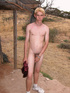 tall blonde guy gets