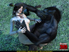 Brunette warrior woman gets rammed by a werewolf