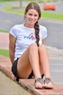 tattooed teen sweetie shows