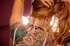 beautiful tattooed damsel fingers