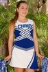 sweet cheerleader pose her