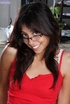 cute babe with glasses