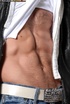 foxy dude wearing black