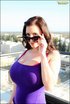 Penthouse suite shoot of skyline and amazingly hot tremendous titted tease