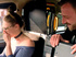 Classy taxi driver rides her client's dick with passion
