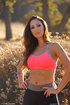 Incredible brunette teen with fun tattoo shows off her huge delicious