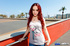 red haired college minx