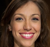 Blonde with a hairy pussy is a slave bending over backwards to prove her