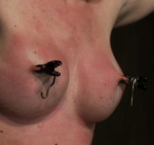 Spritely blonde’s skin turns pink in many places as she is slapped,