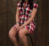 Enduring flogging and uncontrolled orgasm are how this hot brunette likes