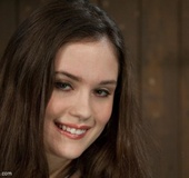 Cute dress and a floral bra are taken off an angel who didn’t realize