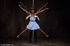 In a frightening dungeon, a blonde and an ebony are treated like the filthy