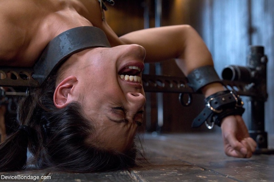 Slender girl with exotic good looks enjoys  - XXX Dessert - Picture 10