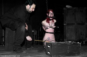 Redhead hates the way her Master makes her agree to such hardcore treatment. - XXXonXXX - Pic 11
