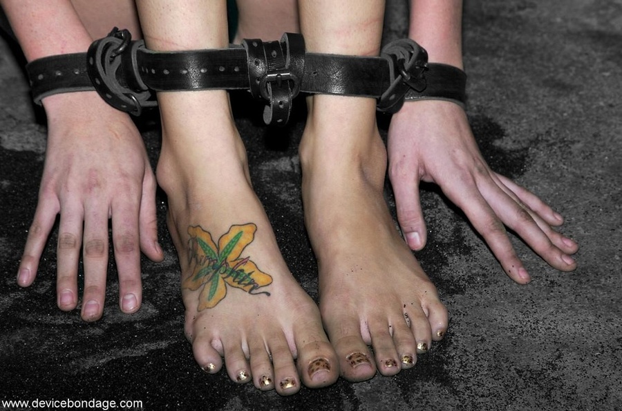 Erotic lesbian BDSM is enjoyed by a trio of kinky, sexy young women. - XXXonXXX - Pic 9