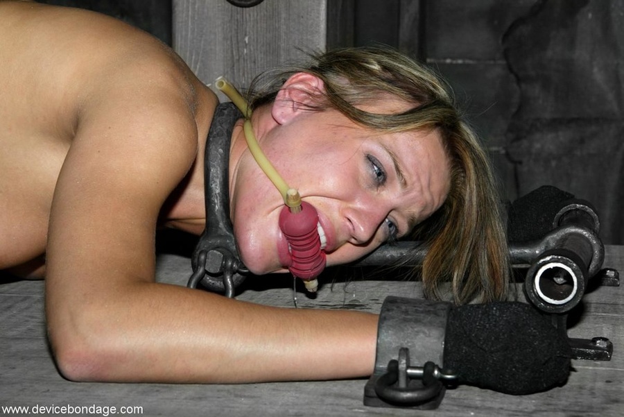 Feeling the effects of being cuffed, gagged and pinched please this dirty pain slut. - XXXonXXX - Pic 11
