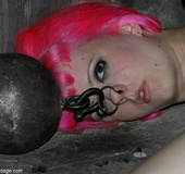 Two slaves do dirty things together to please the person in charge, and
