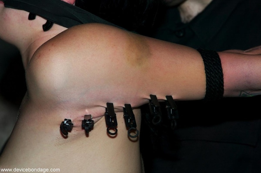 The look of fear spreads across her face as slave training becomes more frightening than she’d planned. - XXXonXXX - Pic 12