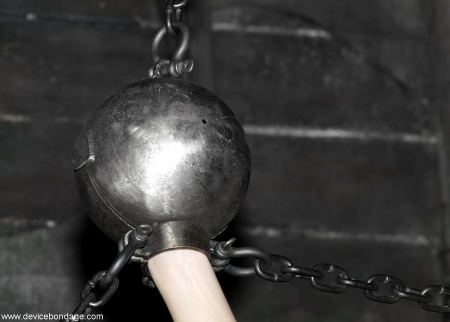 Dame in cute white panties learns what it is like to feel hardcore pain during a challenging BDSM session. - XXXonXXX - Pic 13